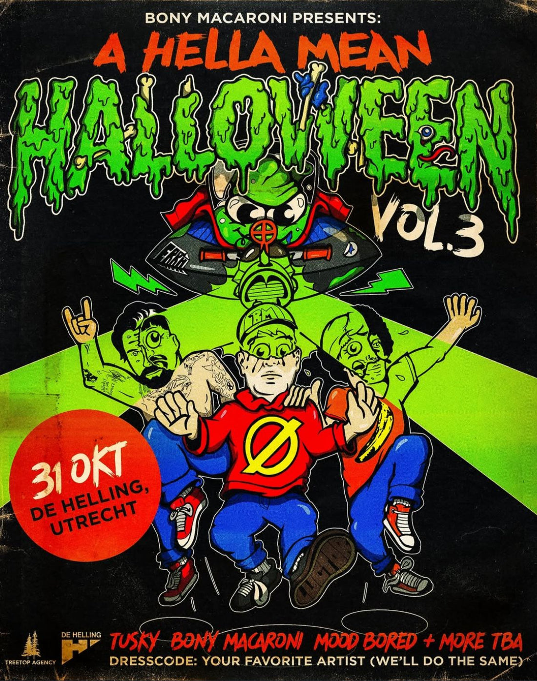 Halloween show w/ Tusky, Mood Bored and many more!